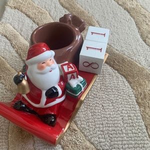 Yankee Candle Ceramic Santa Count down Calendar
